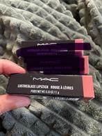 M.a.c. Cosmetics lustreglass sheer shine lipstick hug me, Ophalen of Verzenden, Nieuw, Lippen, Make-up