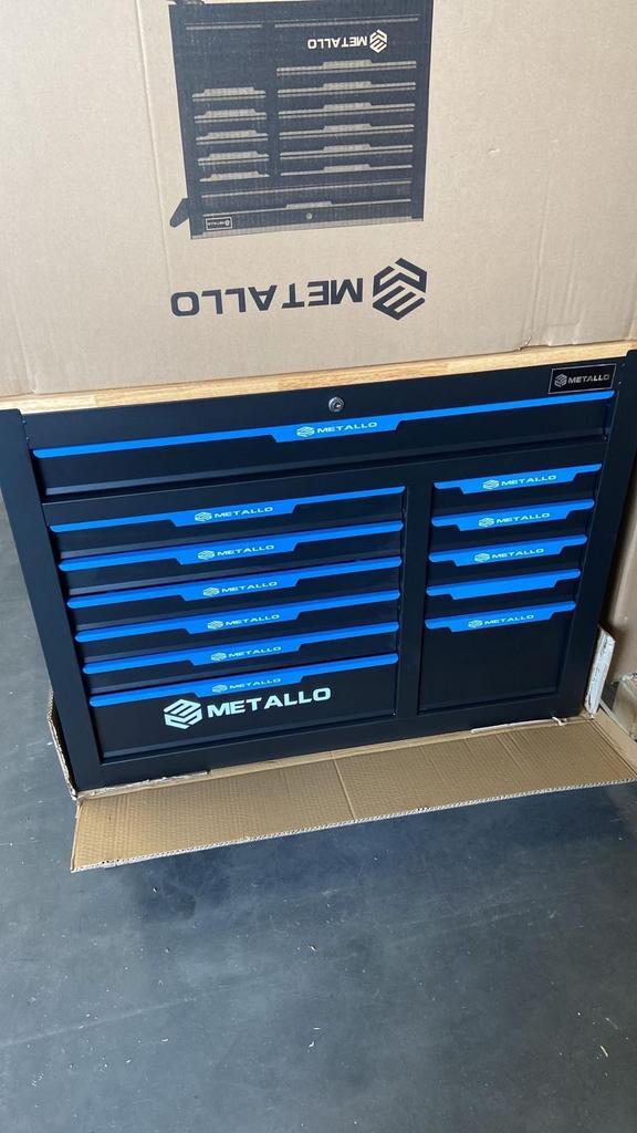 METALLO Gereedschapswagen - 10 Lades Vol, Doe-het-zelf en Verbouw, Gereedschapskisten, Nieuw, Ophalen