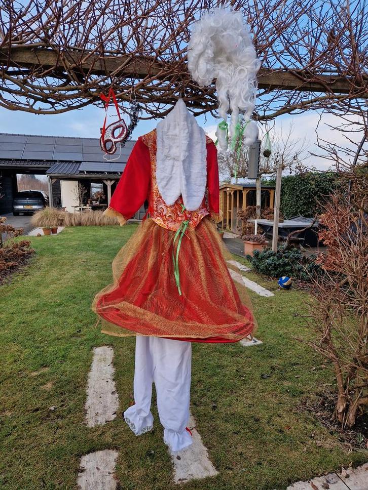 Compleet Carnavalspak Maat L, Kleding | Dames, Carnavalskleding en Feestkleding, Zo goed als nieuw, Kleding, Carnaval, Maat 42/44 (L)