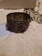 Antieke Armband met Turquoise Details, Ophalen of Verzenden