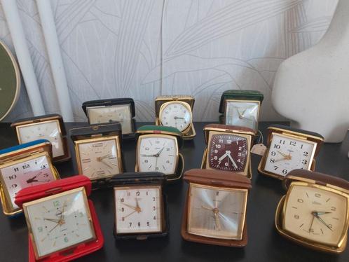 Set antieke reisklokken., Antiek en Kunst, Antiek | Klokken, Ophalen of Verzenden