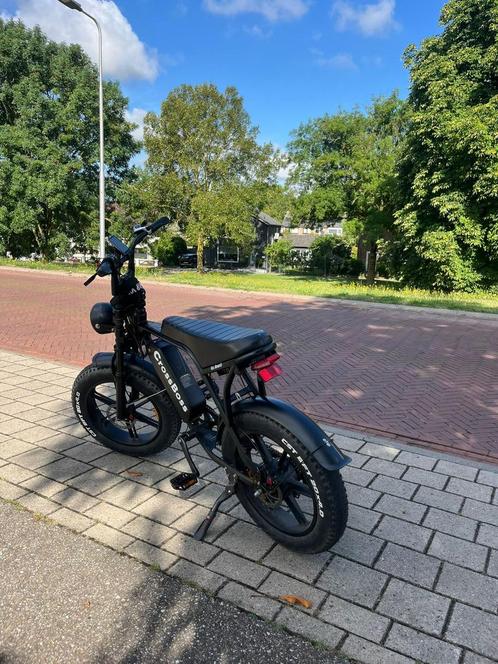 Fatbike crossboss v14 black, Fietsen en Brommers, Fietsen | Vouwfietsen, Zo goed als nieuw, Overige merken, 20 inch of meer, Ophalen