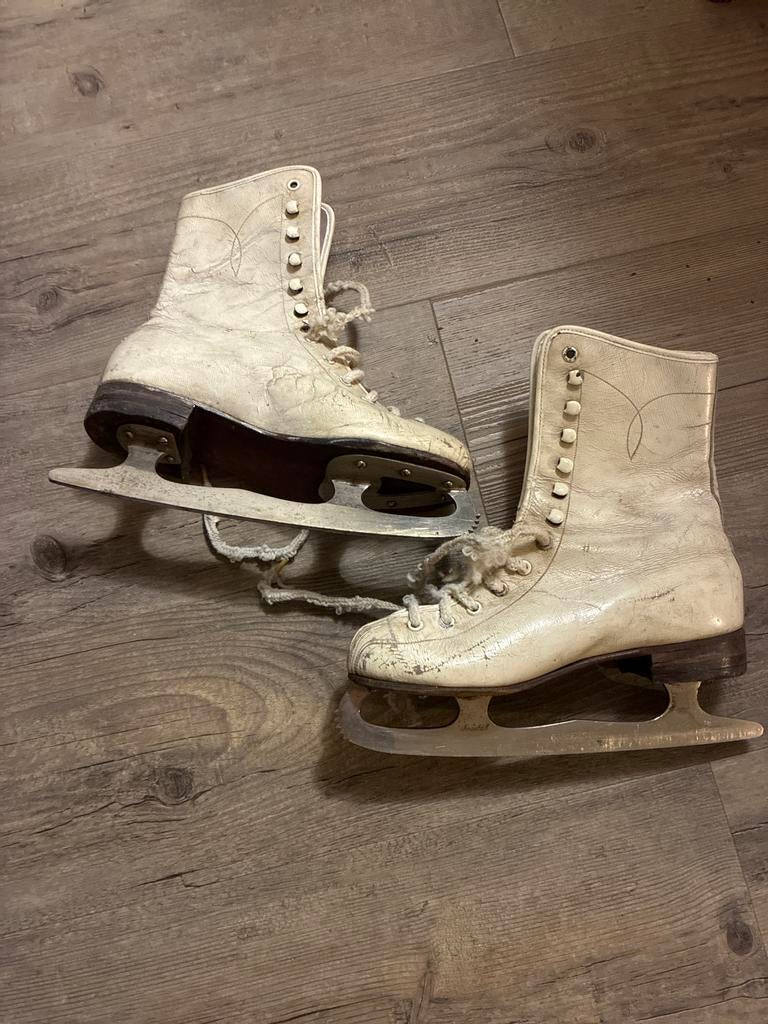 Vintage Kunstschaats- ijskristal. J Nooitgedagt & zij Ijlst, Ophalen, Gebruikt, Kunstschaatsen, Overige merken