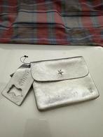 Zilveren Manfield Portemonnee, Overige merken, Gebruikt, Ophalen of Verzenden, Grijs