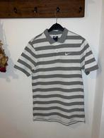 Grijs Wit gestreepte Nike Polo maat S, Kleding | Heren, Wit, Nike, Ophalen of Verzenden, Zo goed als nieuw