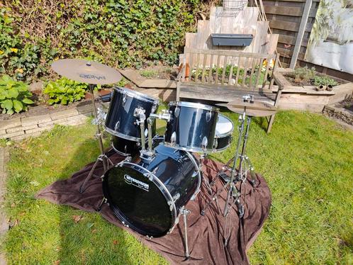 Te koop een mooi beginners drumstel, Muziek en Instrumenten, Drumstellen en Slagwerk, Gebruikt, Overige merken, Ophalen