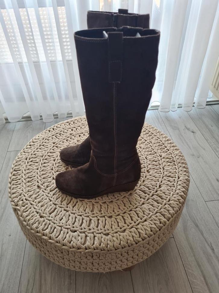 Luftpolster Laarzen Maat 38, Kleding | Dames, Schoenen, Gedragen, Hoge laarzen, Bruin, Ophalen of Verzenden