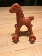 Terra-cotta  Paard Speelgoed vintage., Antiek en Kunst, Ophalen of Verzenden
