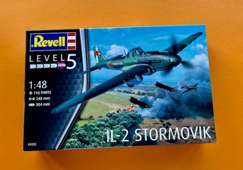 Revell Stormovik il-2  1/48  WW2 sealed, Hobby en Vrije tijd, Modelbouw | Vliegtuigen en Helikopters, Nieuw, Groter dan 1:72, Revell