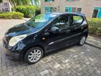 Suzuki Alto 1.0 2011 Zwart Airco, Auto's, Voorwielaandrijving, Stof, 4 stoelen, Origineel Nederlands