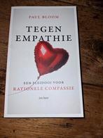 P. Bloom. Tegen empathie., Ophalen of Verzenden, Gelezen