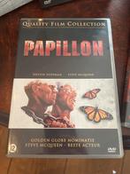 Papillon DVD - Dustin Hoffman & Steve McQueen, Vanaf 12 jaar, Ophalen of Verzenden, Zo goed als nieuw, Drama