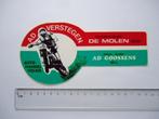 sticker AD VERSTEGEN motorcross H5 de molen reek volkel auto, Verzamelen, Stickers, Verzenden