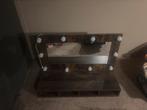 Makeup meubel met verlichting, Huis en Inrichting, Woonaccessoires | Spiegels, Ophalen, Zo goed als nieuw, Rechthoekig, Minder dan 100 cm