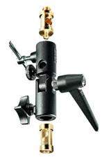 Manfrotto 026 Lite Tite Adapter voor flitser en flitsparaplu, Ophalen of Verzenden, Zo goed als nieuw, Minder dan 150 cm, Balhoofd