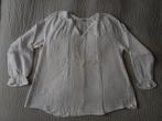 MsMode mousseline blouse (42), Wit, Maat 42/44 (L), Ophalen of Verzenden, MS Mode