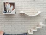 Kattenhuisje en klimmuur, Dieren en Toebehoren, Katten-accessoires, Ophalen, Gebruikt