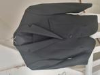 Kostuum 3-delig (colbert, gilet, pantalon) jongen 10/11 jaar, Ophalen, Zo goed als nieuw, Maat 46 (S) of kleiner, Zwart