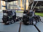 2x WSI Scania Geurtsen Met Dieplader!, Hobby en Vrije tijd, Modelauto's | 1:50, Ophalen of Verzenden, Bus of Vrachtwagen, Corgi