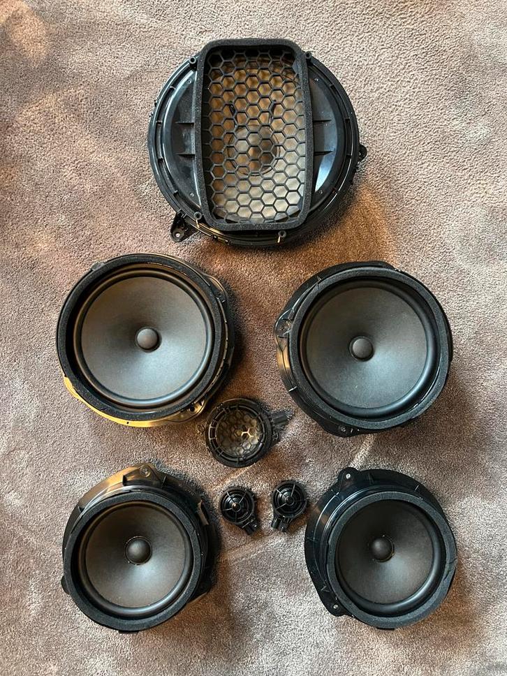 Audi A3 8V Speakerset - 2016, Auto diversen, Autospeakers, Gebruikt, Ophalen