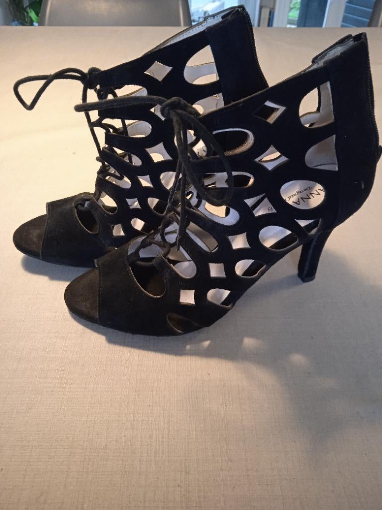 Dansschoenen Anna Kern maat 37,5, Kleding | Dames, Schoenen, Zwart, Dansschoenen, Ophalen of Verzenden, Zo goed als nieuw