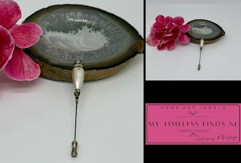 SALE—-Oude hoedenspeld - K3CMATH-K4, Sieraden, Tassen en Uiterlijk, Antieke sieraden, Ketting, Overige materialen, Ophalen of Verzenden