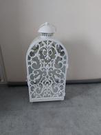 Ikea lantaarn voor kaarsen, Ophalen, Gebruikt, 25 tot 50 cm, Wit
