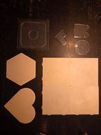 Strijkkralen set - 3 potten + grondplaten, Hobby en Vrije tijd, Ophalen of Verzenden, Zo goed als nieuw, Materiaal