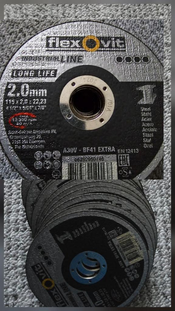 Slijpschijven-afbraamschijven-doorslijpschijven, Doe-het-zelf en Verbouw, Gereedschap | Slijpmachines, Nieuw, Haakse handslijpmachine