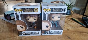 Funko Pop! Game of Thrones: Theon & Yara Greyjoy  Nieuw! beschikbaar voor biedingen