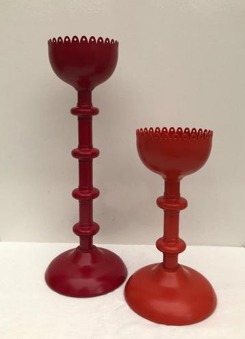 2  vintage kandelaars, Ikea - Horfin Harfin -Jr 90 beschikbaar voor biedingen
