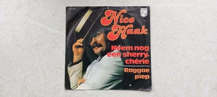 NICO HAAK /  NEEM NOG EEN CHERRY, CHERIE  1978, Cd's en Dvd's, Vinyl Singles, Single, Nederlandstalig, Ophalen of Verzenden