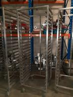 Rvs kar worstkar ovenkar platenwagen, Ophalen, Zo goed als nieuw