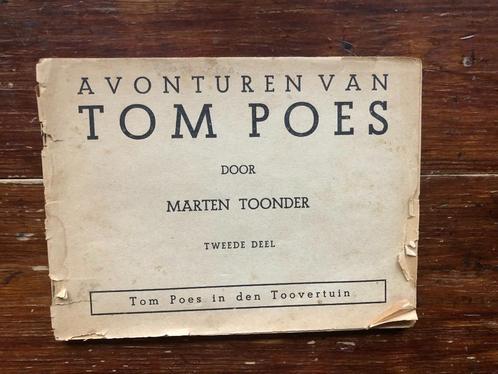 Marten Toonder Tom Poes in den Toovertuin (1941?), Boeken, Stripboeken, Gelezen, Eén stripboek, Ophalen of Verzenden