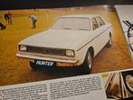 Brochure Sunbeam Hunter 1973, Ophalen of Verzenden, Zo goed als nieuw, Overige merken