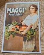 Vintage affiche Maggi, Verzenden, Ongelopen, Overige thema's