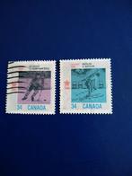 canada, Verzenden, Gestempeld, Sport