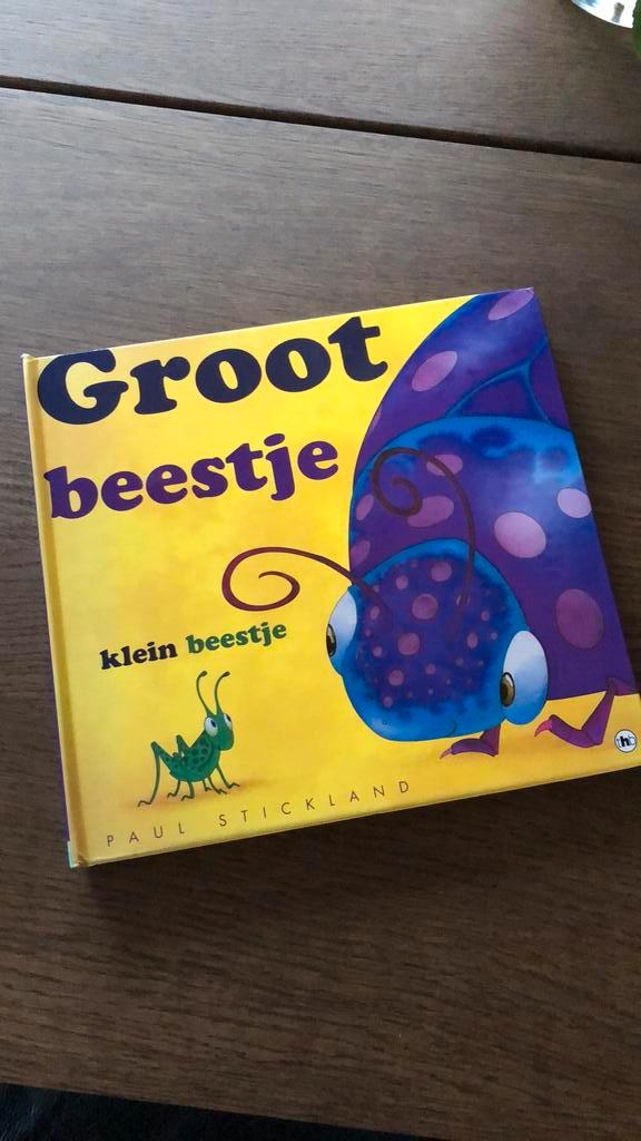 Paul Stickland - Groot beestje, klein beestje, Boeken, Kinderboeken | Baby's en Peuters, Zo goed als nieuw, 3 tot 4 jaar, Ophalen