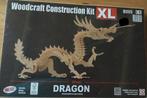 Nieuw. Draak puzzel, houten 3D puzzel XL, Woodcraft puzzel, Ophalen of Verzenden, Minder dan 500 stukjes, Nieuw, Rubik's of 3D-puzzel