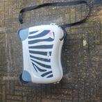 Kinderkoffer samsonite zebra, Ophalen, Gebruikt