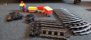 Duplo trein+ rails beschikbaar voor biedingen
