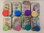 prismatic evolution lege tins met coins en art kaarten, Ophalen of Verzenden, Zo goed als nieuw