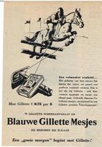 Volmaakte eenheid. Blauwe GILLETTE Mesjes behoren bij elkaar, Verzenden, Zo goed als nieuw, Gebruiksvoorwerp