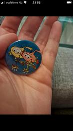 Button de snorkels op schaatsen, Ophalen of Verzenden, Zo goed als nieuw, Figuurtje, Button