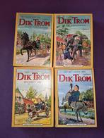4 oude boekjes van Dik Trom, Ophalen of Verzenden, Zo goed als nieuw, C  Joh.Kieviet