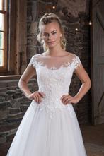 Trouwjurk blush maat 38, Ophalen of Verzenden, Zo goed als nieuw, Wit, Trouwjurk