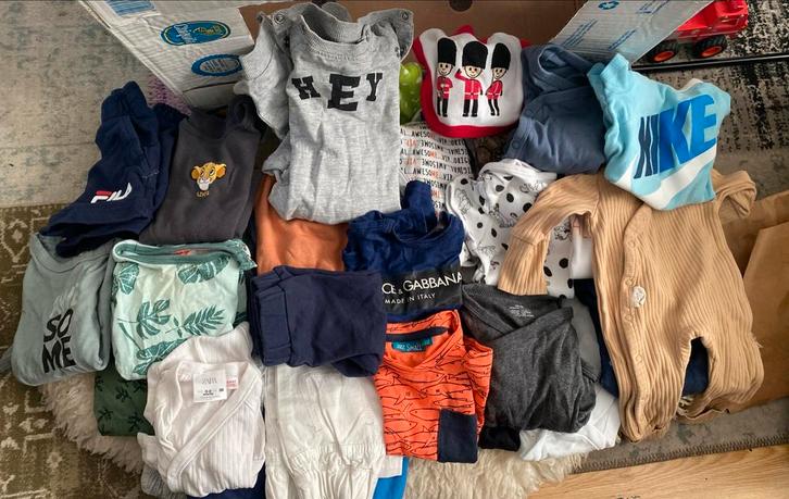 Babykleding Jongen Maat 50-74 (30+ stuks), Kinderen en Baby's, Babykleding | Baby-kledingpakketten, Gebruikt, Maat 74, Ophalen