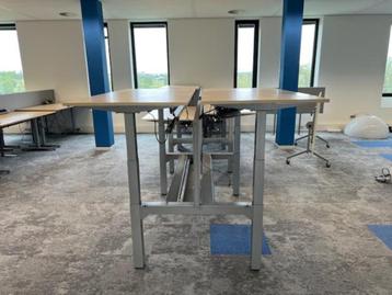 Kinnarps Zit-sta Duo bureau met scheidingswand ,29 stuks - afbeelding 4