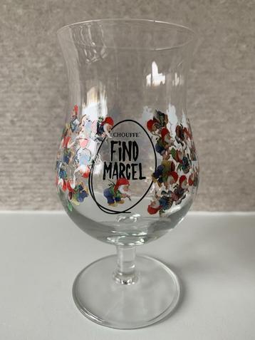 Heel mooi Collectors glas Chouffe Find Marcel beschikbaar voor biedingen