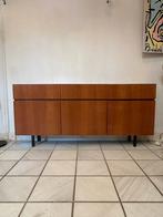 Vintage dressoir strak ondiep deens 1960, Z, 100 tot 150 cm, Z, Z
